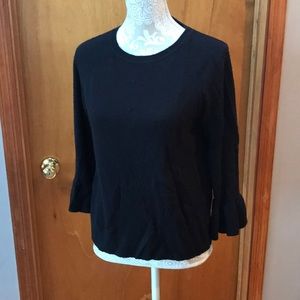 Loft ruffle sleeve sweater. Size xs